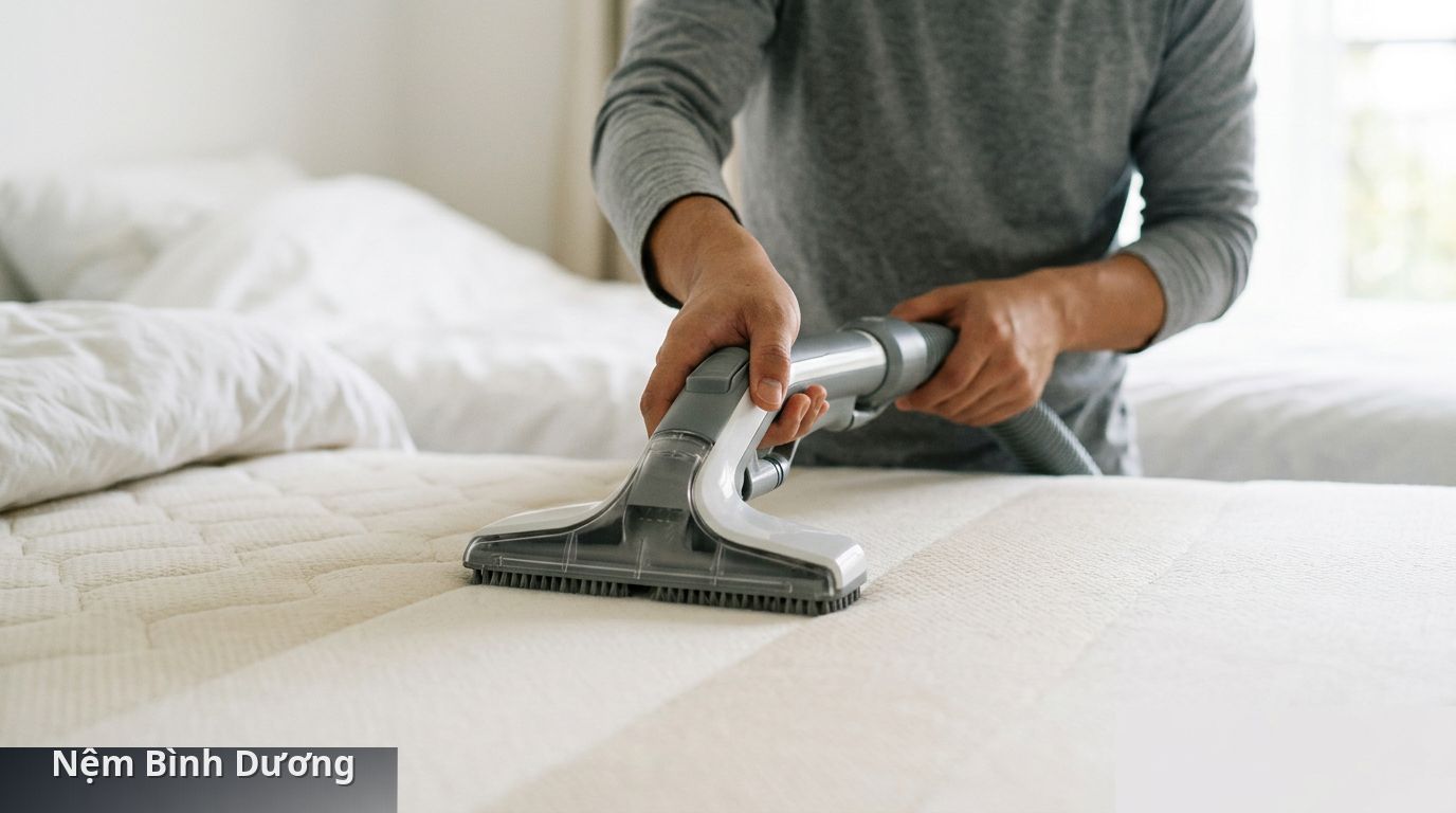 Chăm sóc nệm đúng cách giúp gia tăng thời gian sử dụng sản phẩm - bao lâu nên vệ sinh nệm