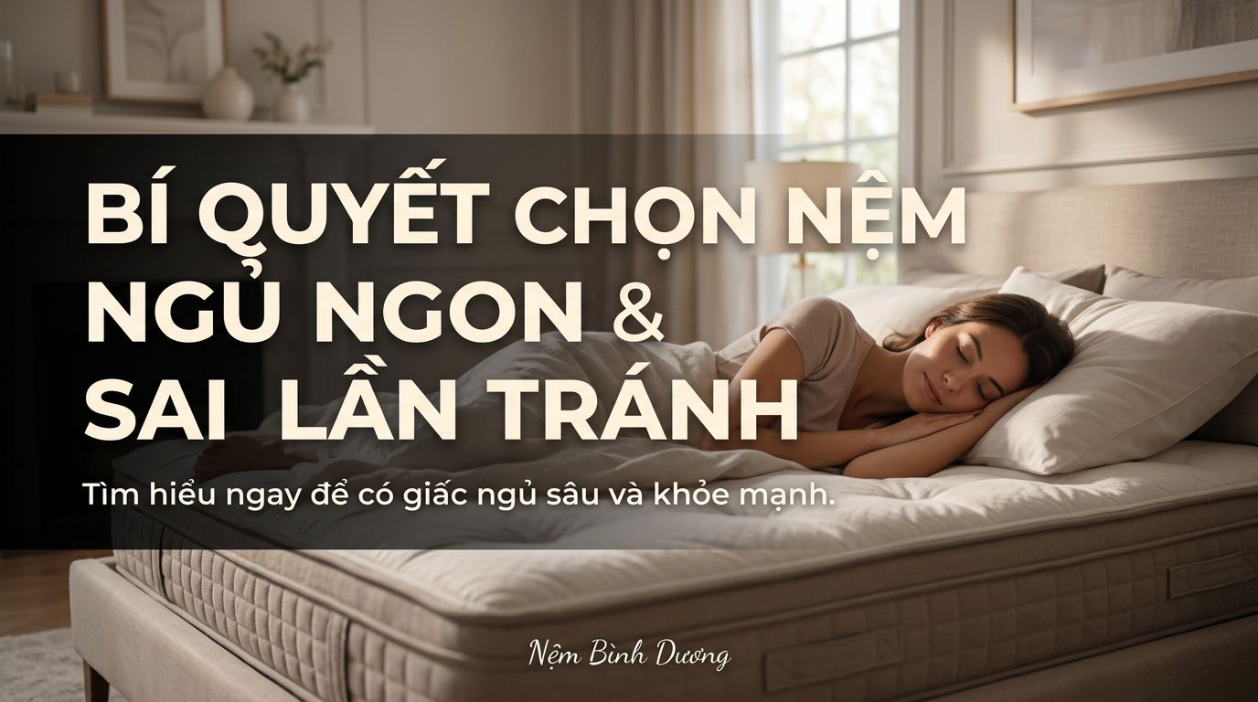 1 cach chon nem ngu ngon va nhung sai lam can tranh