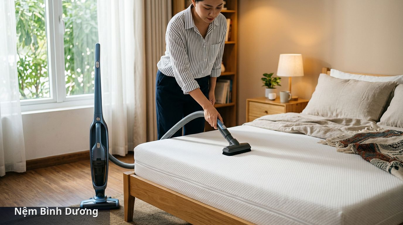Cách vệ sinh nệm định kỳ tại nhà giúp kéo dài tuổi thọ sản phẩm - cách vệ sinh nệm 2 Cách vệ sinh nệm định kỳ tại nhà giúp kéo dài tuổi thọ sản phẩm - cách vệ sinh nệm