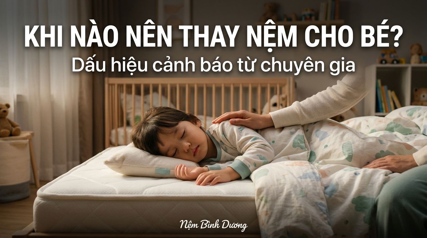 1 khi nao nen thay nem cho be dau hieu canh bao tu chuyen gia