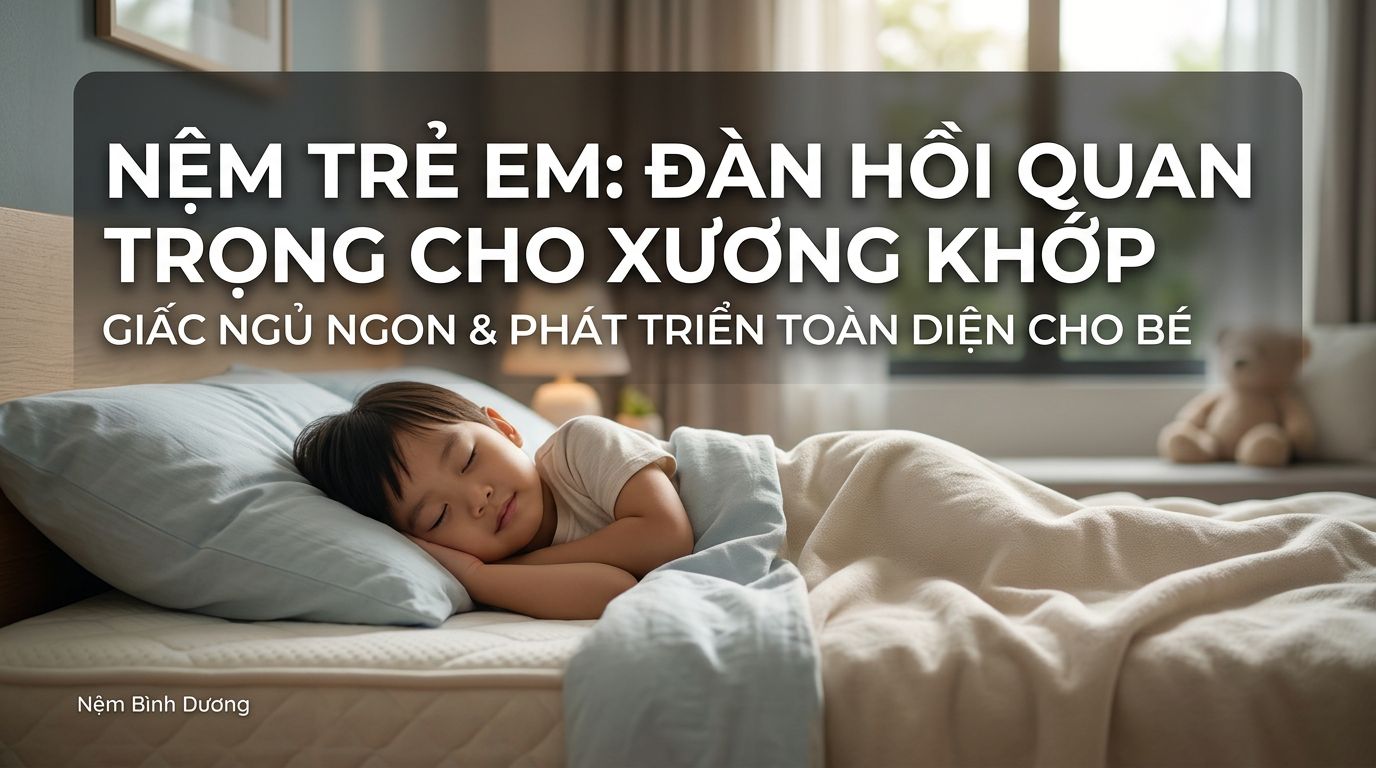 nem cho tre em tam quan trong cua do dan hoi voi xuong khop