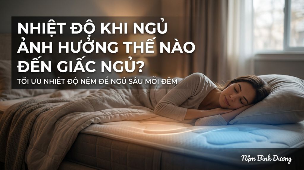 nhiet do khi ngu anh huong the nao den giac ngu cua ban