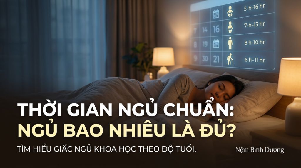 thoi gian ngu chuan ngu bao nhieu tieng la du