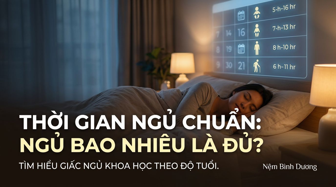 1 thoi gian ngu chuan ngu bao nhieu tieng la du