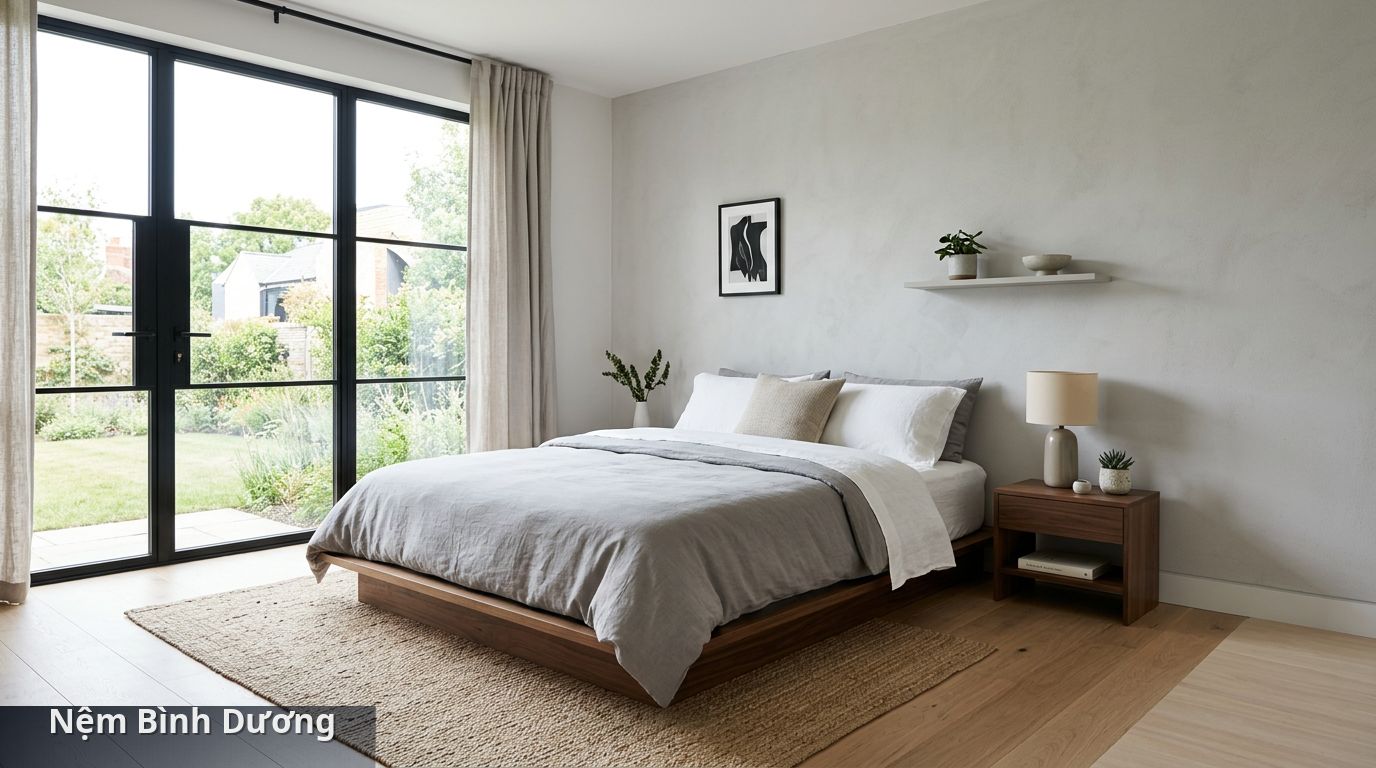 Trang trí phòng ngủ hiện đại với nội thất thông minh - decor phòng ngủ tối giản 3 Trang trí phòng ngủ hiện đại với nội thất thông minh - decor phòng ngủ tối giản
