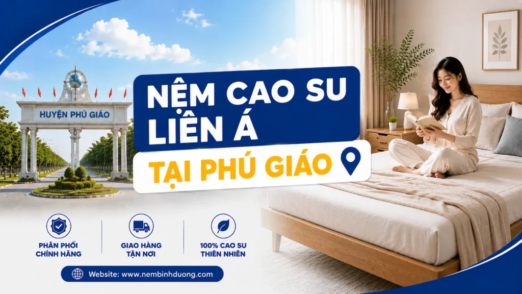 Nệm cao su Liên Á tại Phú Giáo
