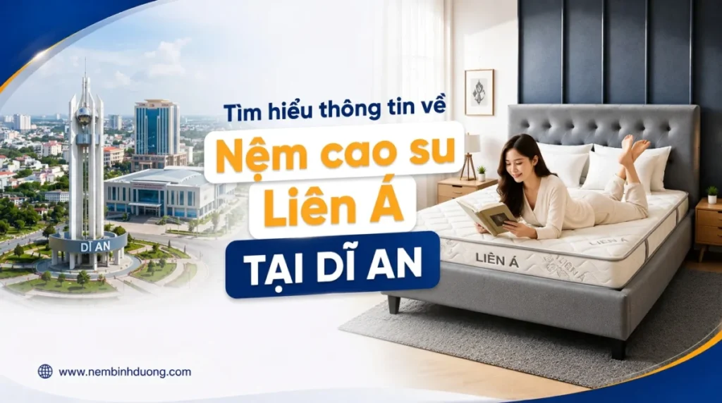 Nệm cao su Liên Á tại Dĩ An
