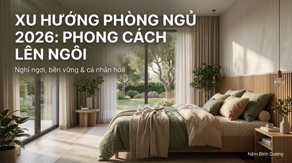 xu huong phong ngu 2026 phong cach thiet ke len ngoi
