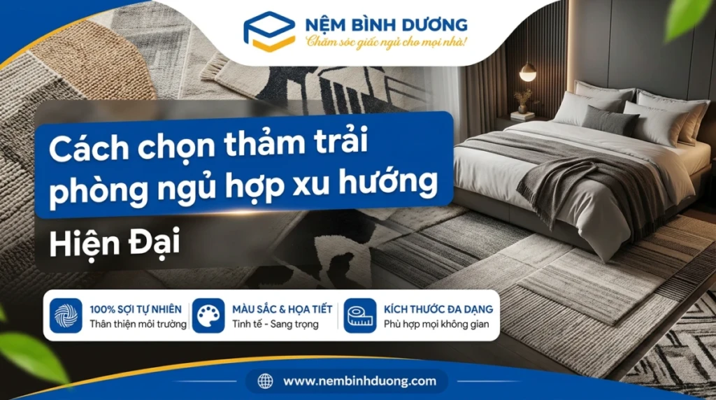 cach chon tham trai phong ngu hop xu huong hien dai