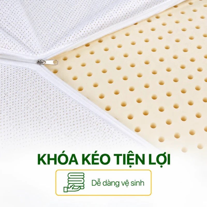 Gối nằm cao su Aroma 9 Gối nằm cao su Aroma