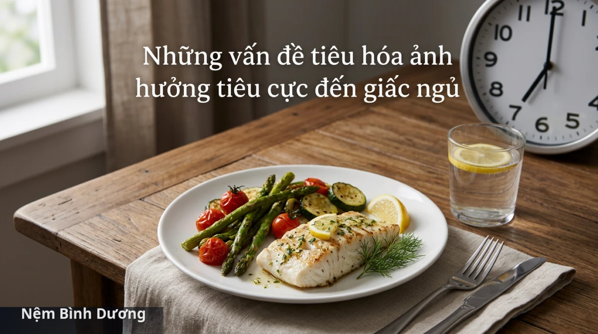 Bữa tối thanh nhẹ trước giờ ngủ từ hai đến ba tiếng giúp hệ tiêu hóa dễ chịu hơn - Bữa ăn tối quá no ảnh hưởng đến giấc ngủ như thế nào?