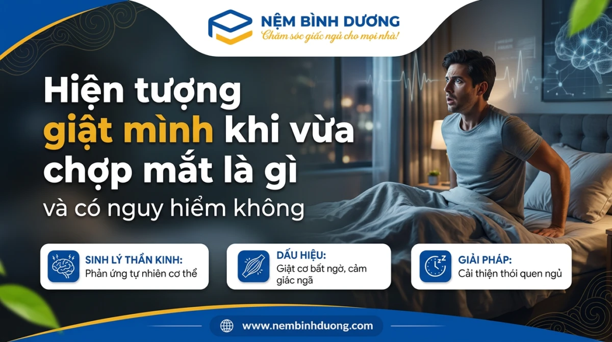 hien tuong giat minh khi vua chop mat la gi va co nguy hiem khong