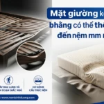 mat giuong khong bang phang co the anh huong den nem ra sao