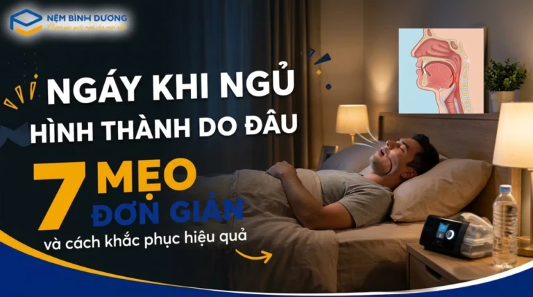 Ngáy khi ngủ hình thành do đâu và cách khắc phục hiệu quả