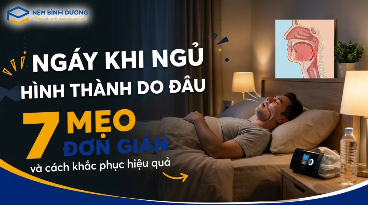 Ngáy khi ngủ hình thành do đâu và cách khắc phục hiệu quả 2 Ngáy khi ngủ hình thành do đâu và cách khắc phục hiệu quả