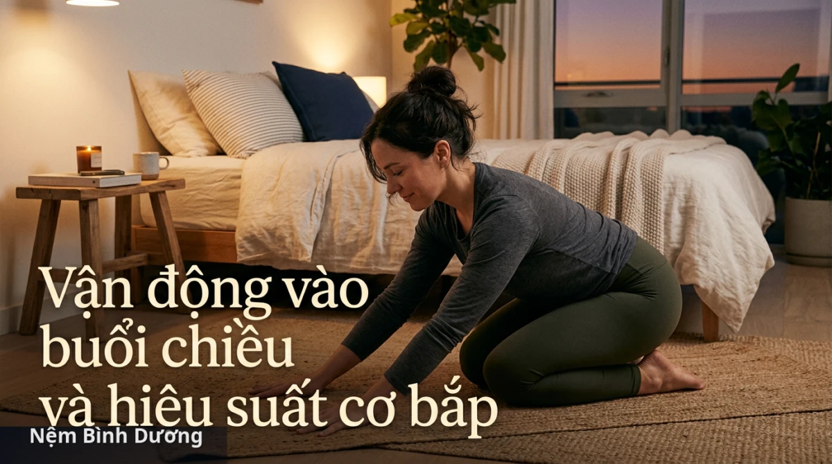 Lựa chọn thời điểm vận động phù hợp trong ngày giúp cơ thể dễ dàng đi vào giấc ngủ sâu - Vận động vào thời điểm nào trong ngày có lợi cho giấc ngủ?