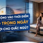 van dong vao thoi diem nao trong ngay co loi cho giac ngu