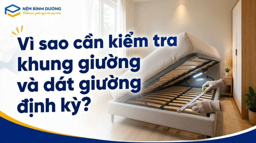 vi sao can kiem tra khung giuong va dat giuong dinh ky