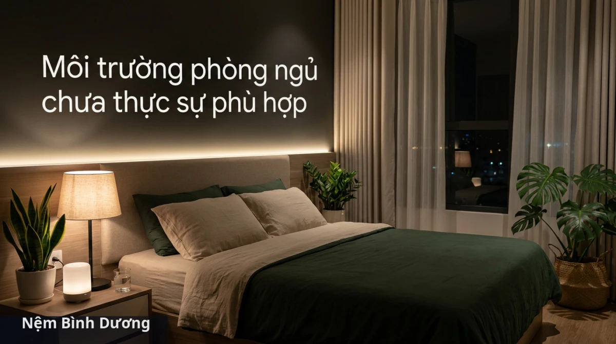 Không gian phòng ngủ thông thoáng và yên tĩnh giúp hạn chế tình trạng trằn trọc - Vì sao chúng ta thường trở mình nhiều lần trong lúc ngủ?